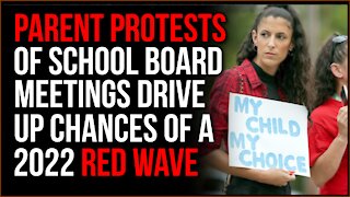 School Board Protests Drive Up Chances of A Red WAVE In 2022