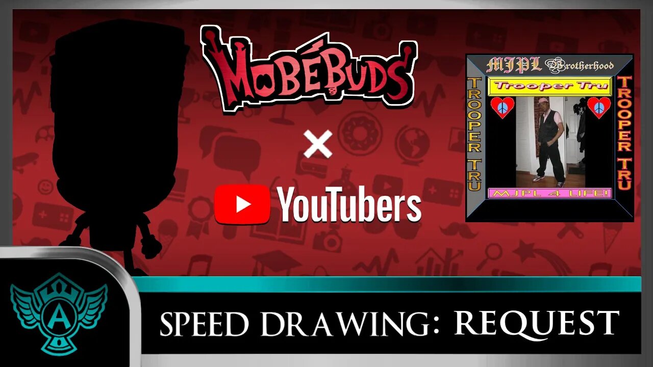 Speed Drawing Request: YouTubers - Trooper Tru | Mobebuds Style (2022 Season)