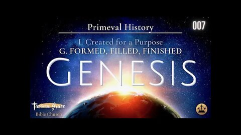 Formed Filled Finished | Genesis 2:1-3