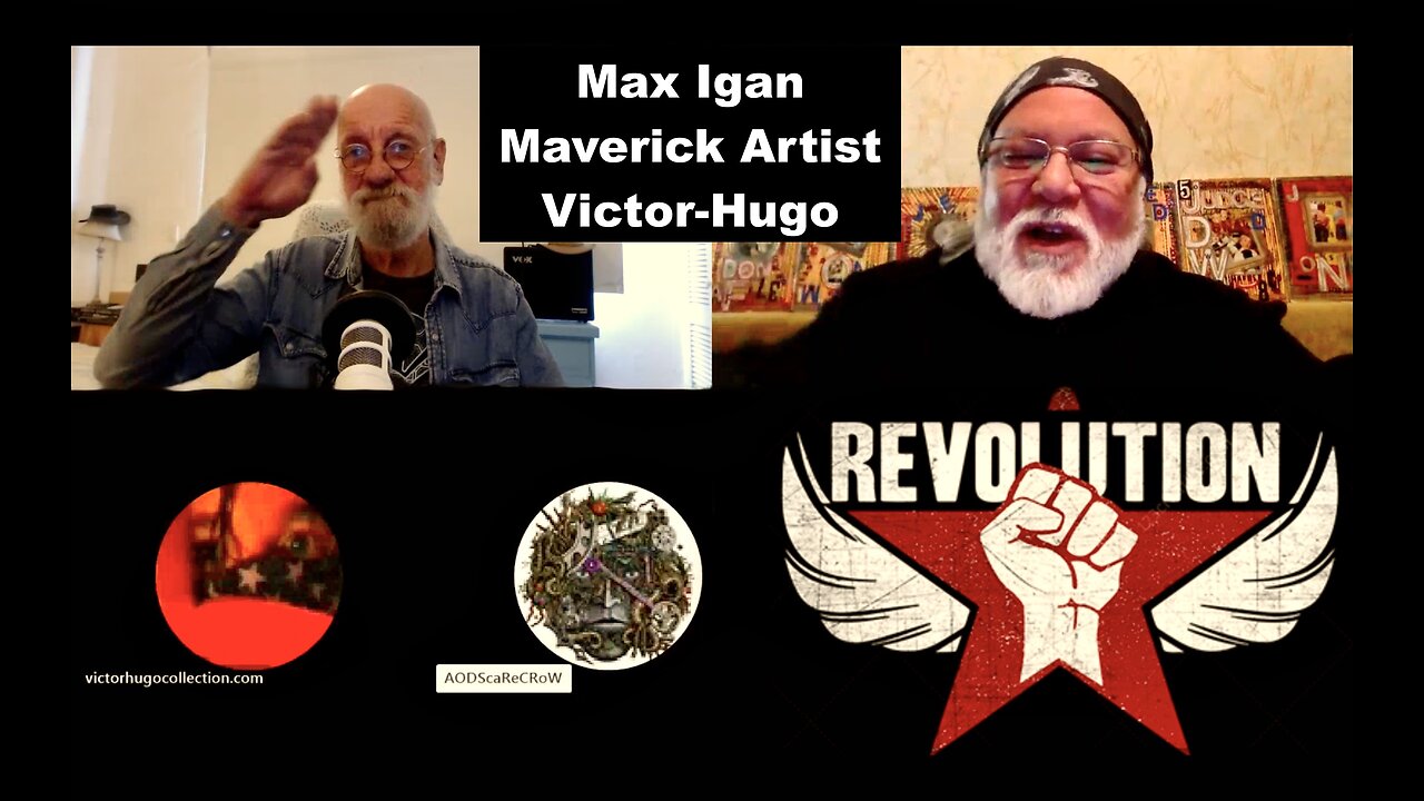 Antarctica Max Igan Victor Hugo Revolution Radio World Premiere Modern Art Gonzo Journalism Show