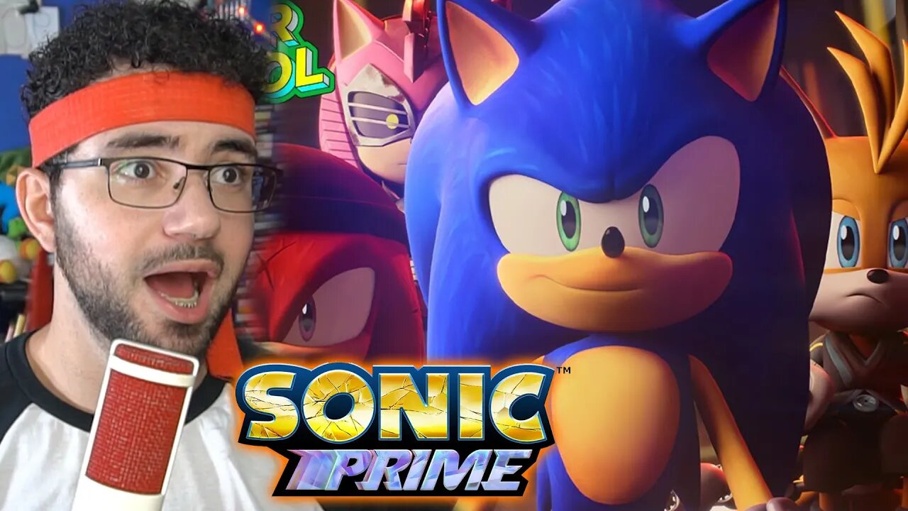 @Rk Play REAGE ao Trailer de SONIC PRIME