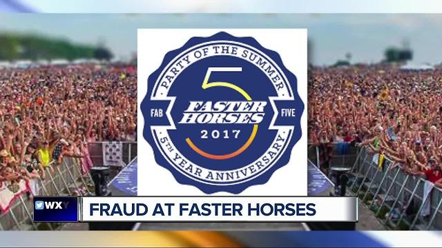 Complaints about credit card fraud at Faster Horses