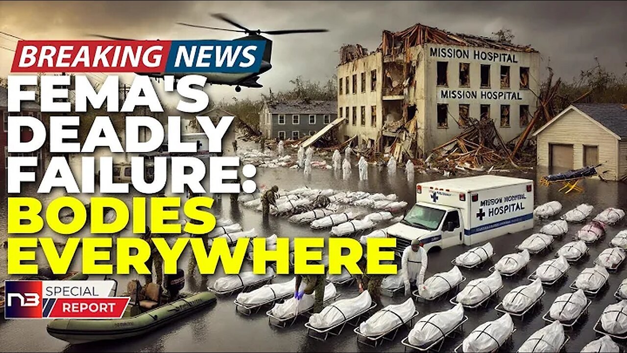 BREAKING: THOUSAND'S of Bodies Pile Up in NC as FEMA Fails! Whistleblowers Exposes Cover-Up