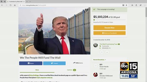 U of A grad creates GoFundMe campaign for border wall