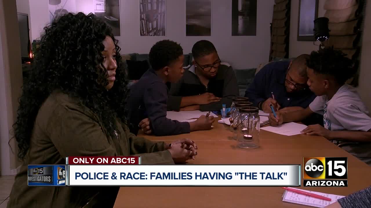 Police and Race: Black families having "the talk" about police encounters