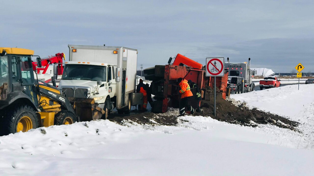 Accident les cèdres 22 janvier
