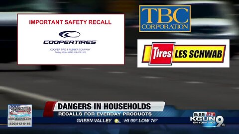 Latest recalls: Dangers in the home