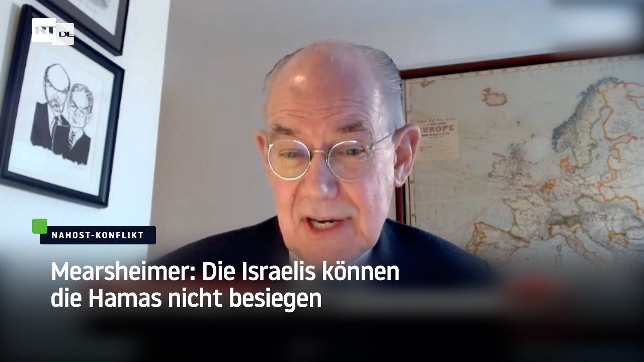 Mearsheimer: Die Israelis können die Hamas nicht besiegen