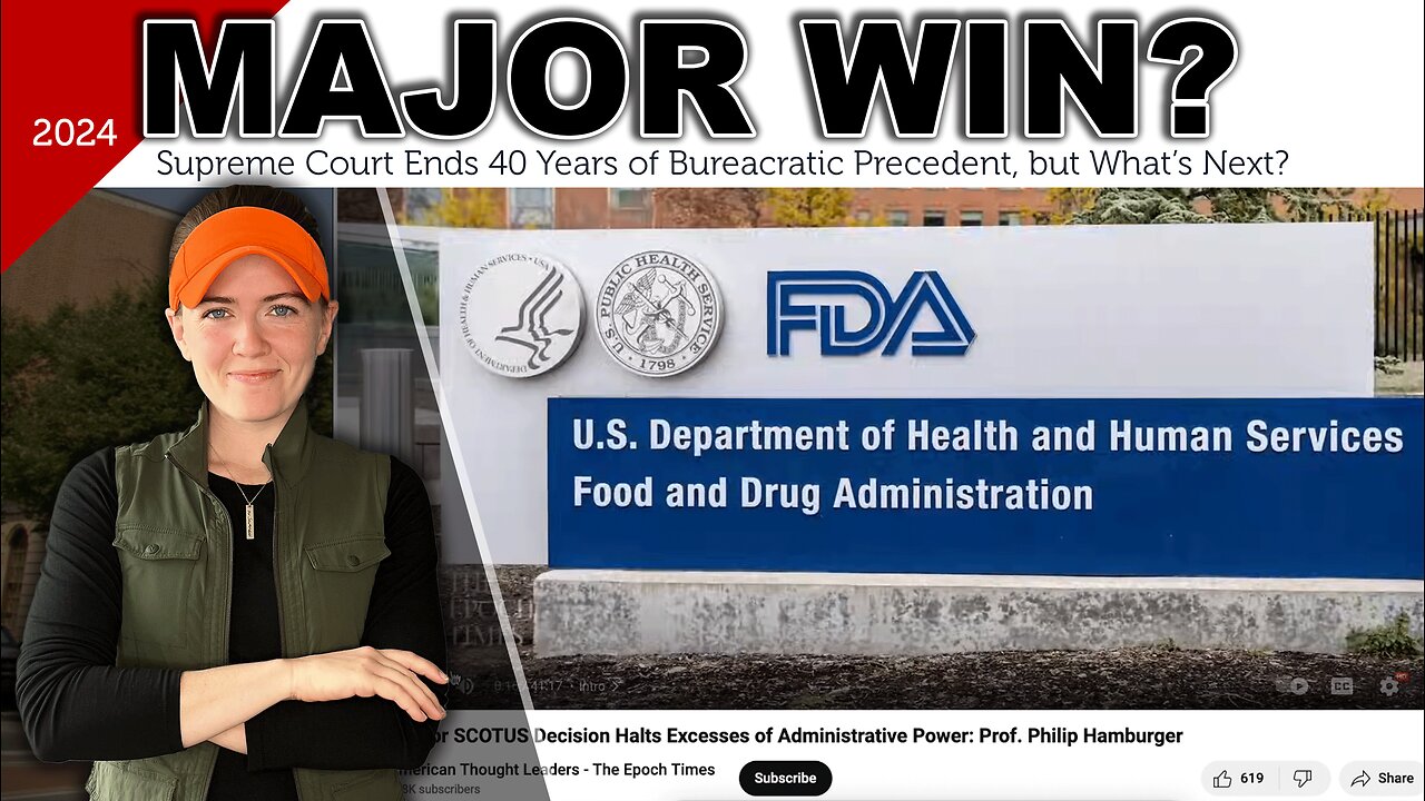 SUPREME COURT ENDS BIAS FOR BUREAUCRACY (Explaining Chevron Deference) | FDA ATF USDA Amish Farmer