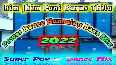 Rim jhim Pani Barus Thila ) Odia Dance Humming Bass Mix ) New Odia Dj BM Remix