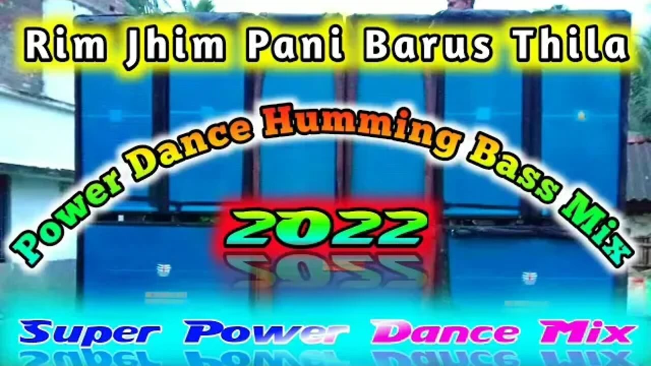 Rim jhim Pani Barus Thila ) Odia Dance Humming Bass Mix ) New Odia Dj BM Remix