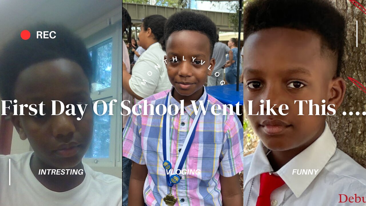 Day 2| First Month Of School Went Like................