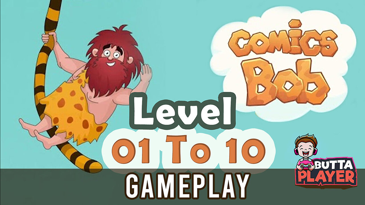 Comics Bob - Puzzle Game All Levels 1 - 10 ⛳ Android Gameplay Walkthrough