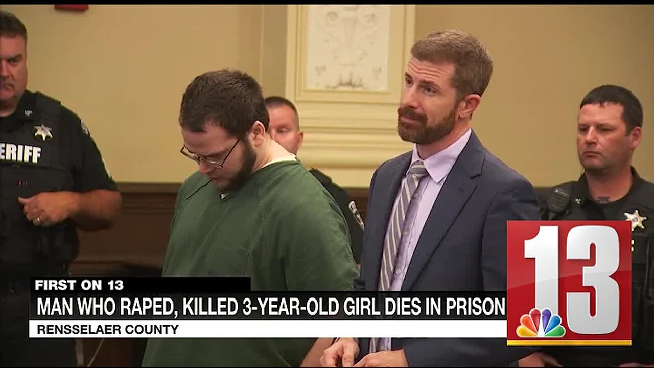 Man who raped, killed 3-year-old girl dies in prison