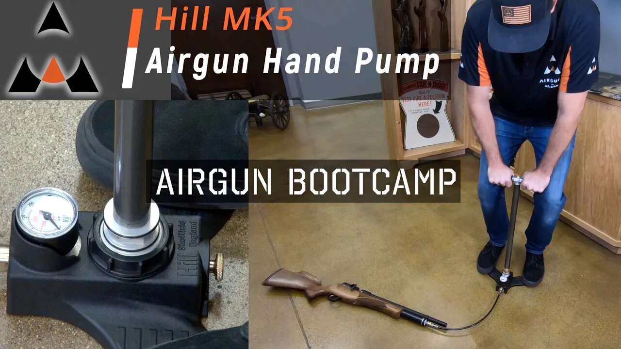 How-To Use A Hill Air Pump - Airgun Bootcamp