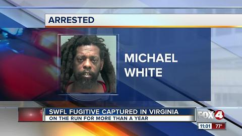 SWFL Fugitive Captured in Virginia