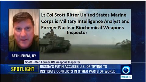 Lt Col Ritter: US Deep State Provoked War in Ukraine, Instigating Wars in Other Parts of The World