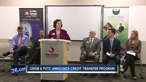 Credit transfer program announced for FVTC and UW-Green Bay