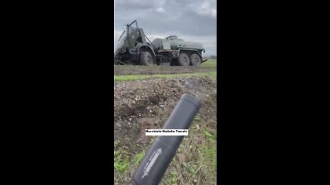 🇺🇦GraphicWar18+🔥Blasted Convoy Russian Fuel Ruski-Nazi - Ambushed - Ukrainian Armed Force(ZSU)