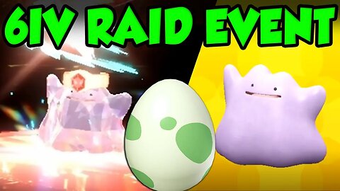 DITTO TERA RAID EVENT IS LIVE! Get Your Pokemon Scarlet and Violet 6IV Breeding Ditto Now!