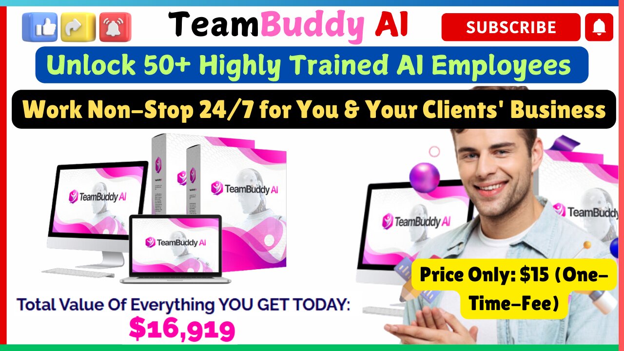 TeamBuddy AI Review: Unlock 50+ AI Employees For Online Business