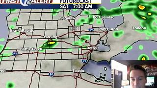 Friday afternoon forecast