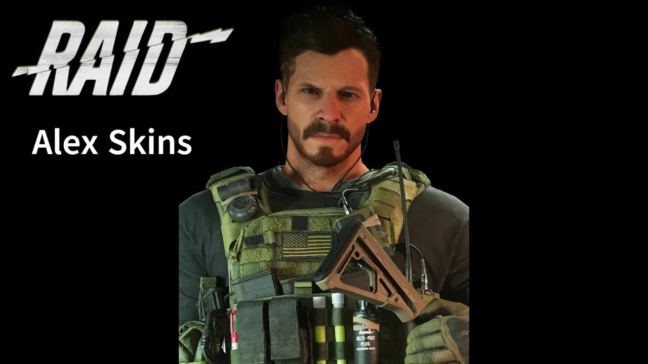 Raid Three Operator Skins (Alex)