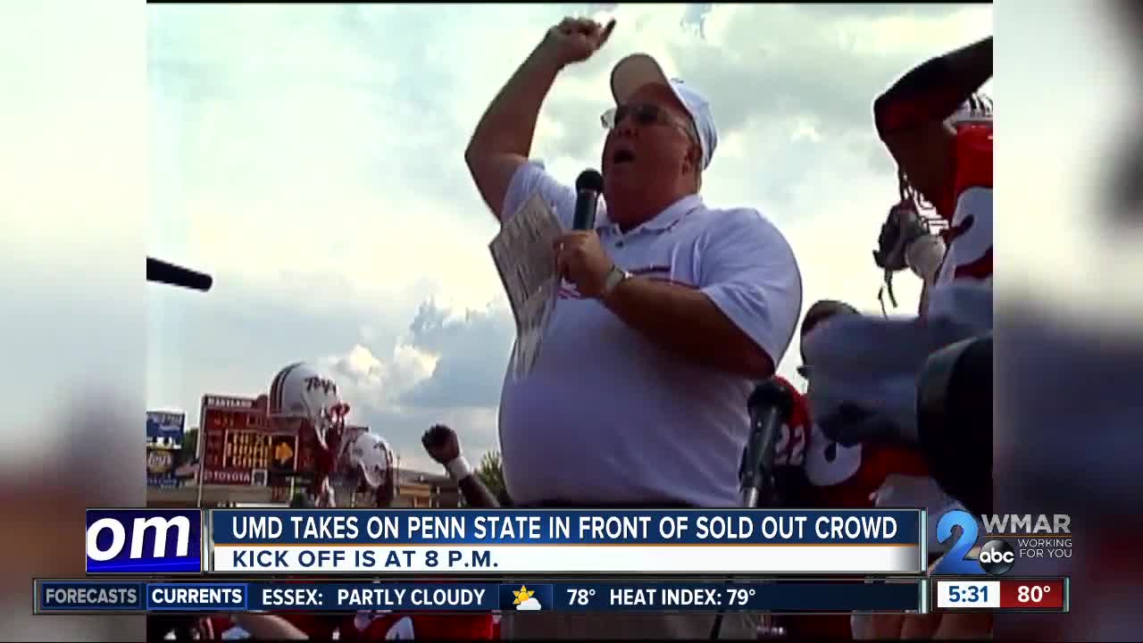 Terps takes on Penn State in front of a sold out crowd