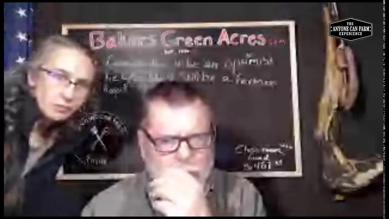 A SHORT Live homestead conversation with Mark Baker