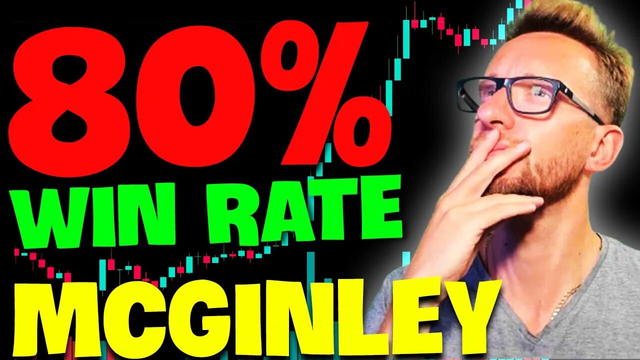 80% WIN RATE Trading Strategy HUGELY PROFITABLE - McGinley Dynamic Trend