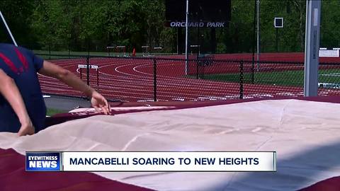 Kegan Mancabelli setting the bar at Orchard Park