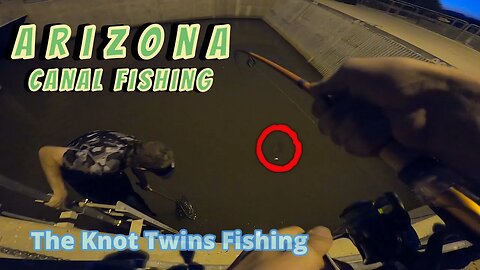 Arizona Canal Fishing - CRAZY Ladder NETS!