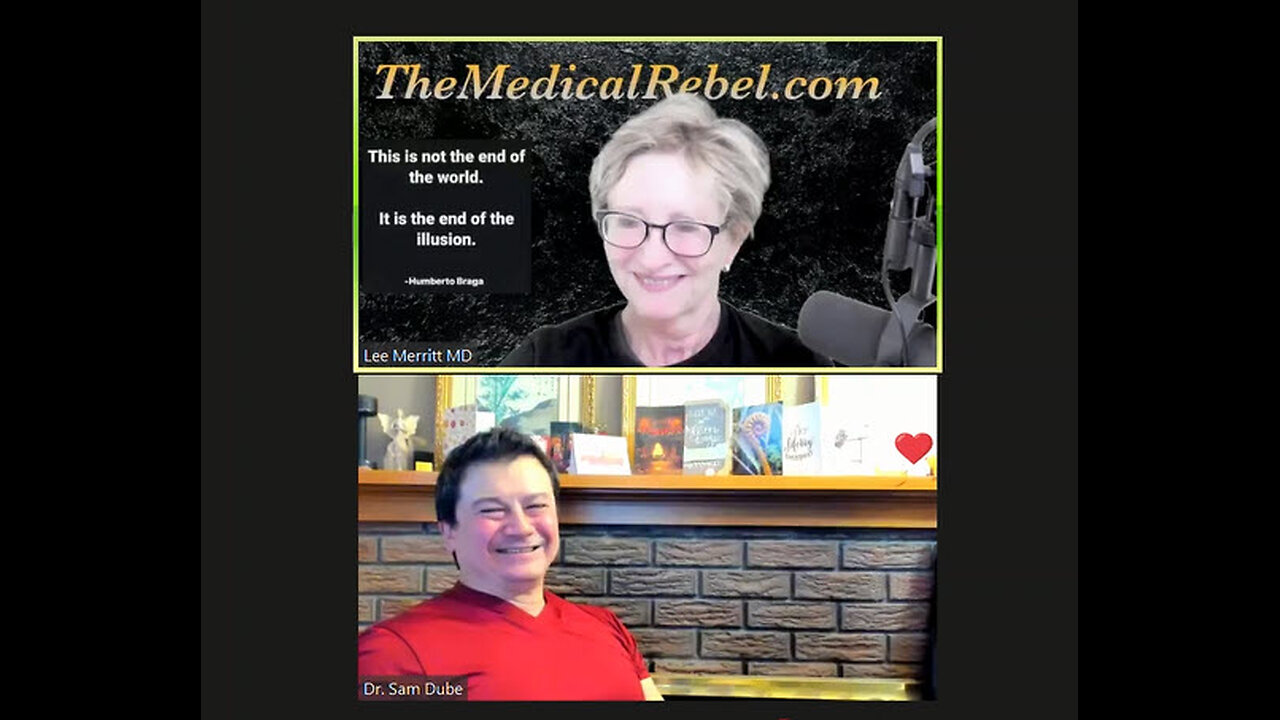 Dr. Lee Merritt with Dr. Sam Dube (2-12-2024)