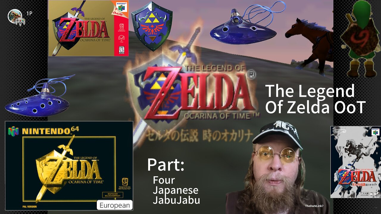 The Legend Of Zelda Ocarina Of Time Japanese Part Four Lord Jabu Jabu