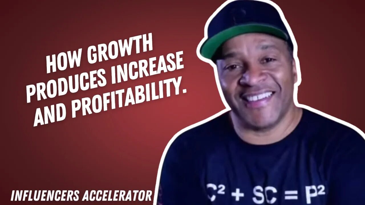 How Growth Produces Increase and Profitability... you can experience it too!