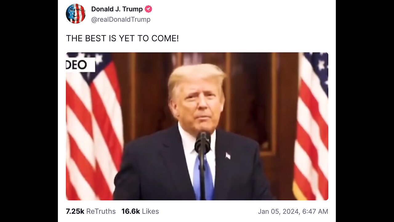 TRUMP 2024 - The Best Is Yet To Come