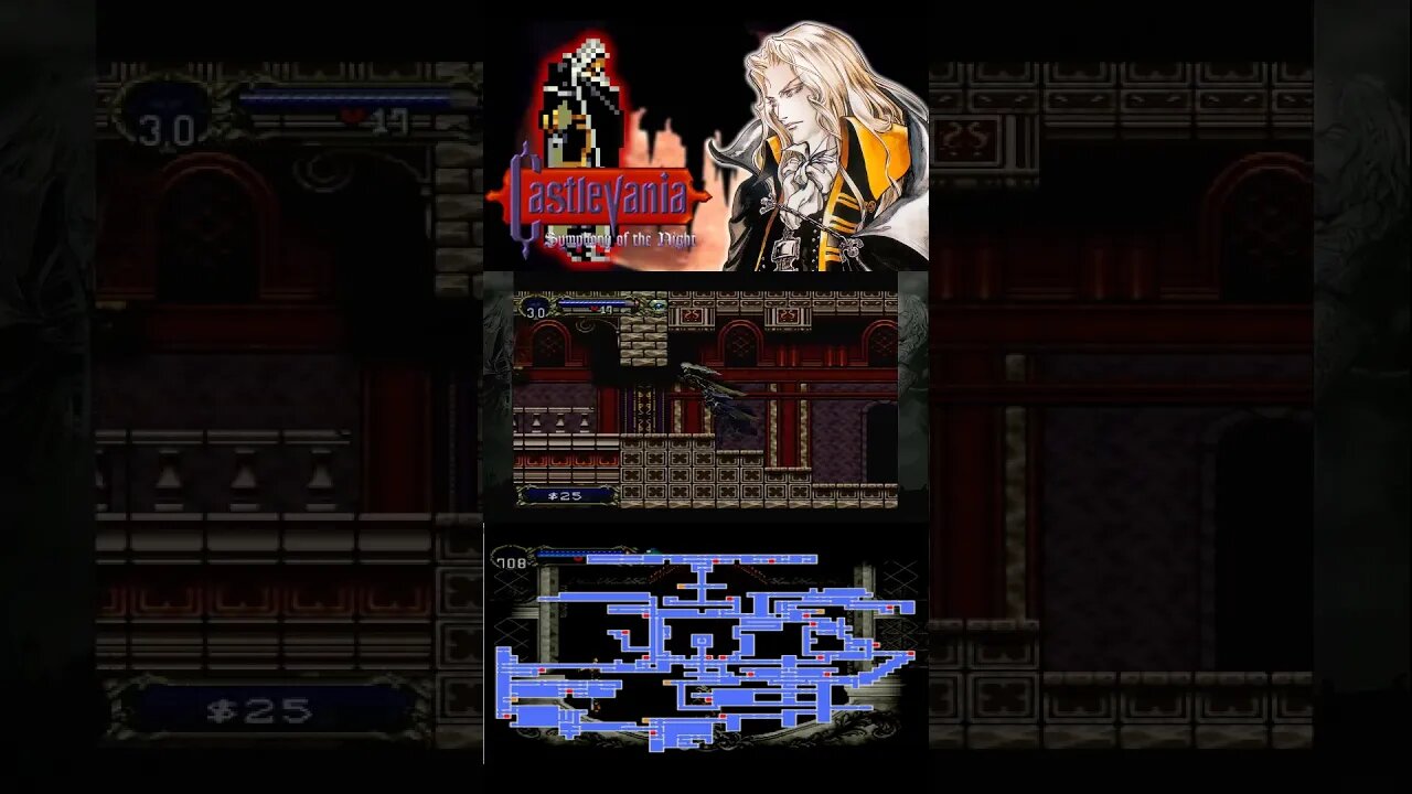 Castlevania symphony of the night gameplay em shorts #14 - Xbox one s - PT BR