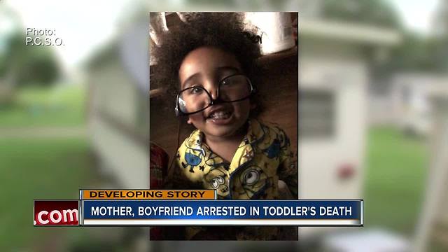 Davenport couple arrested in death of woman's 2-year-old son