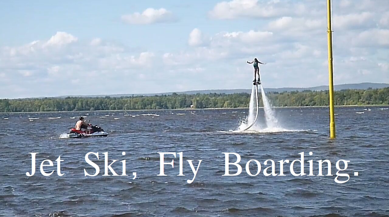 Jet Ski, Fly Boarding, Britannia Beach, (2021).