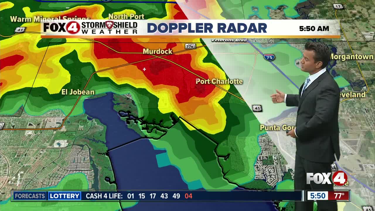 Monday Morning Storms