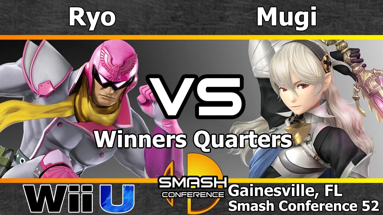 MVG|Ryo (Roy & C.Falcon) vs. Mugi (Corrin) - Winners Quarters - SC52