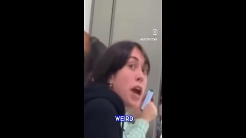 Crazy GF Screams In Crowded Airport