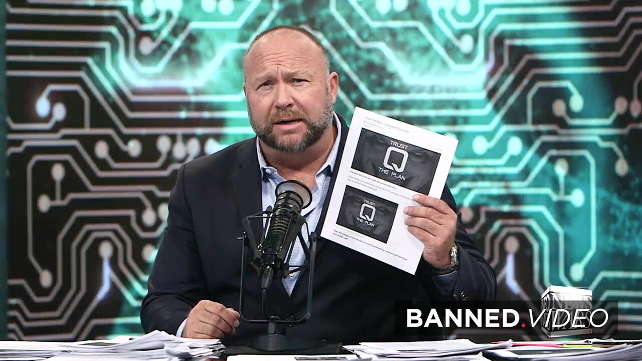 Alex Jones Warned of The Q Deception Back in April 2020