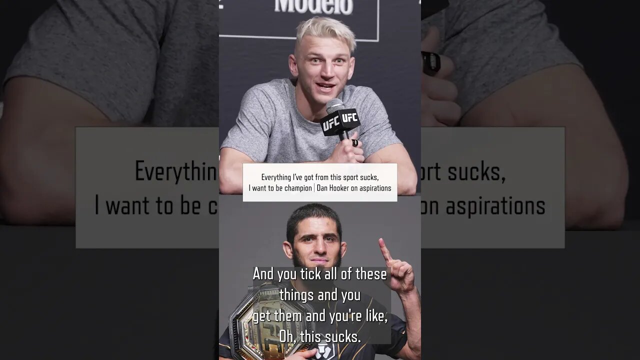 Everything I’ve got from this sport sucks, I want to be champion | Dan Hooker on UFC aspirations