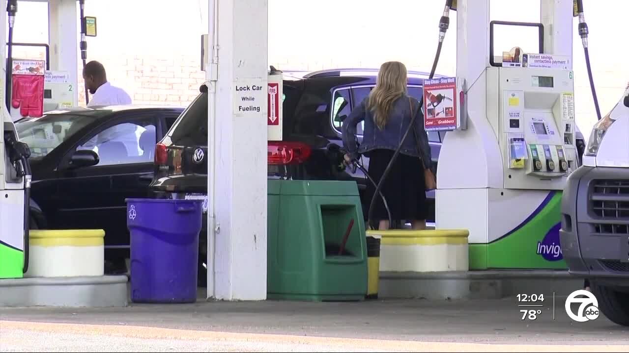 Average gas price in Michigan sets 2021 high after rising 9 cents per gallon