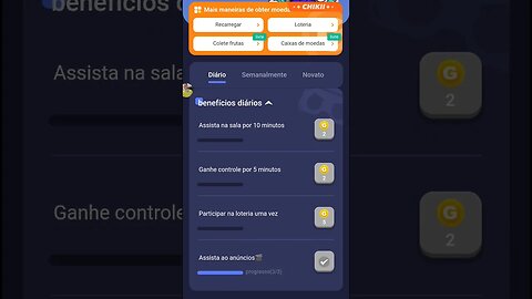 Como ganhar moedas no Chikii modo fácil.