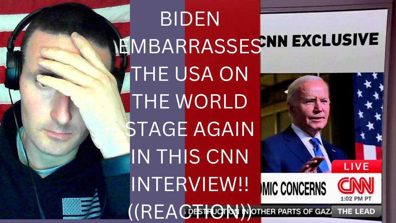 JOE BIDEN EMBARRASSES HIMSELF IN FRONT OF THE WORLD AGAIN DURING CNN INTERVIEW | ((MY REACTION))