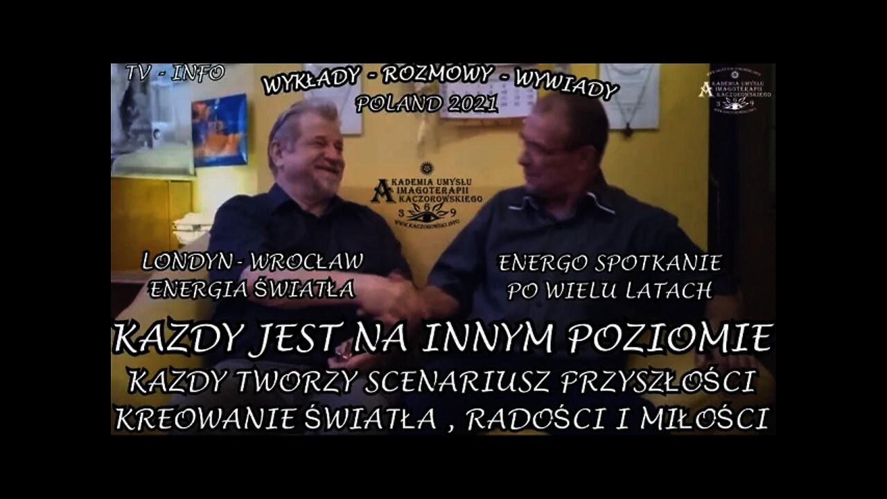 KAŻDY JEST NA INNYMN POZIOMIE , KAŻDY TWORZY SCENARIUSZ PRZYSZŁOŚCI - KREOWANIE ŚWIATŁA /2021TV INFO