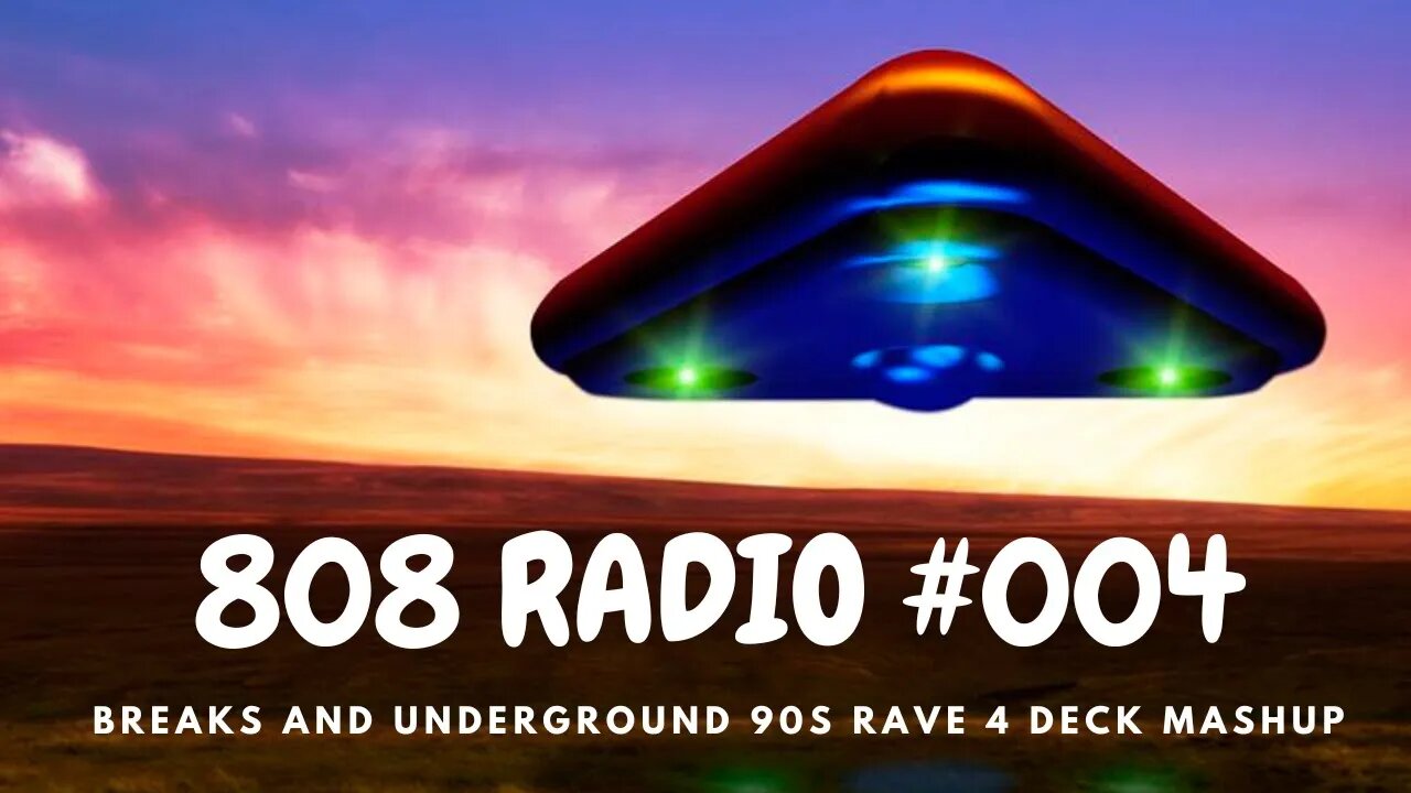 Radio 808 #004 - Electro Breaks, Underground Early Rave, and Super HQ Isolated Stems - TRACKLIST 👇👇👇