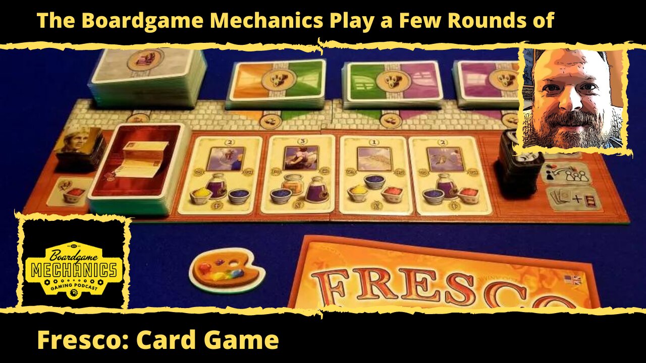 The Boardgame Mechanics Play a Few Rounds of Fresco: Card Game